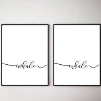 Cuadro Inhale