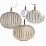 Lampara Mandarina Blanca (56Cm)