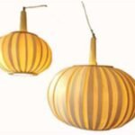 Lampara Mandarina Madera (40Cm)